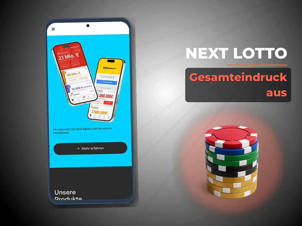 Next Lotto - Gesamteindruck aus