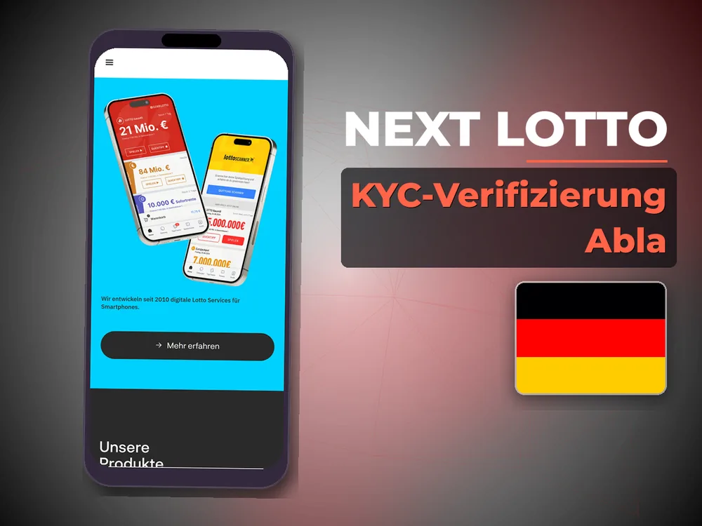 Next Lotto - KYC-Verifizierung Abla